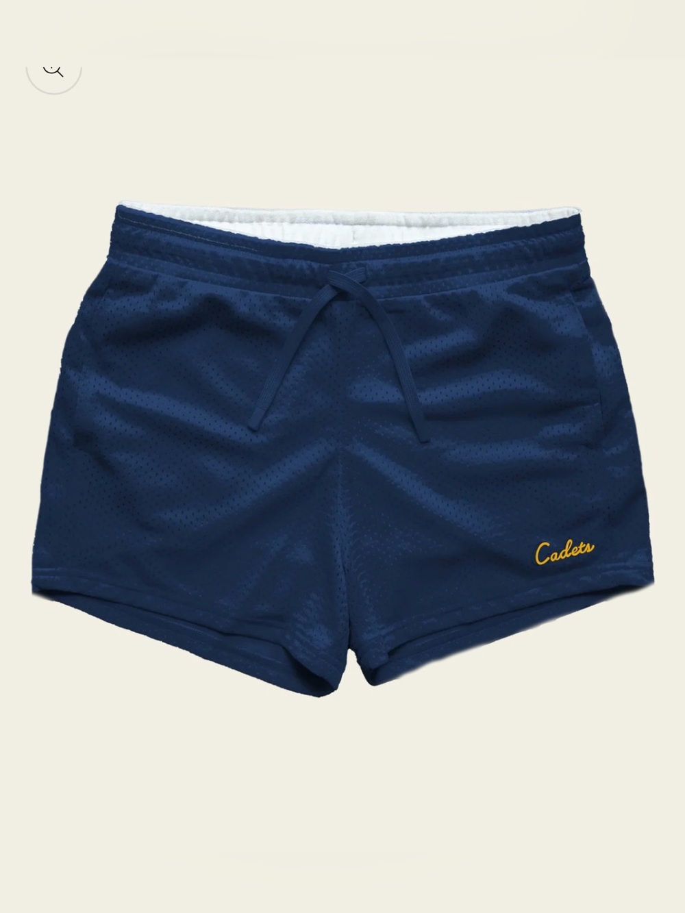 Cadets Check-Out Mesh Sports Shorts Backboard Blue 8 Extended Fit
